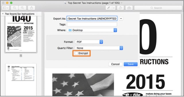 Cách xóa bảo mật khỏi PDF trên Mac